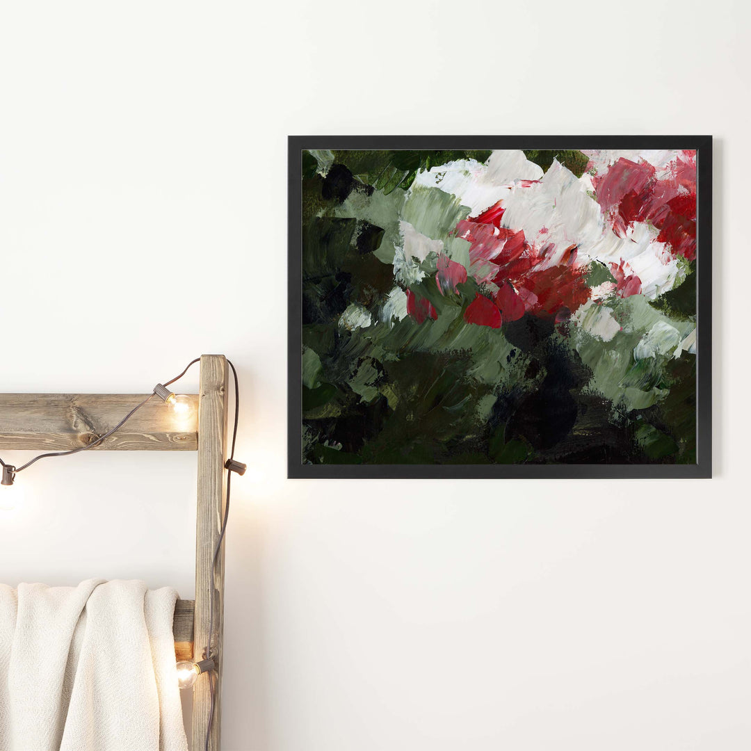 Christmas Florals Abstracted, No. 1 - Jetty Home