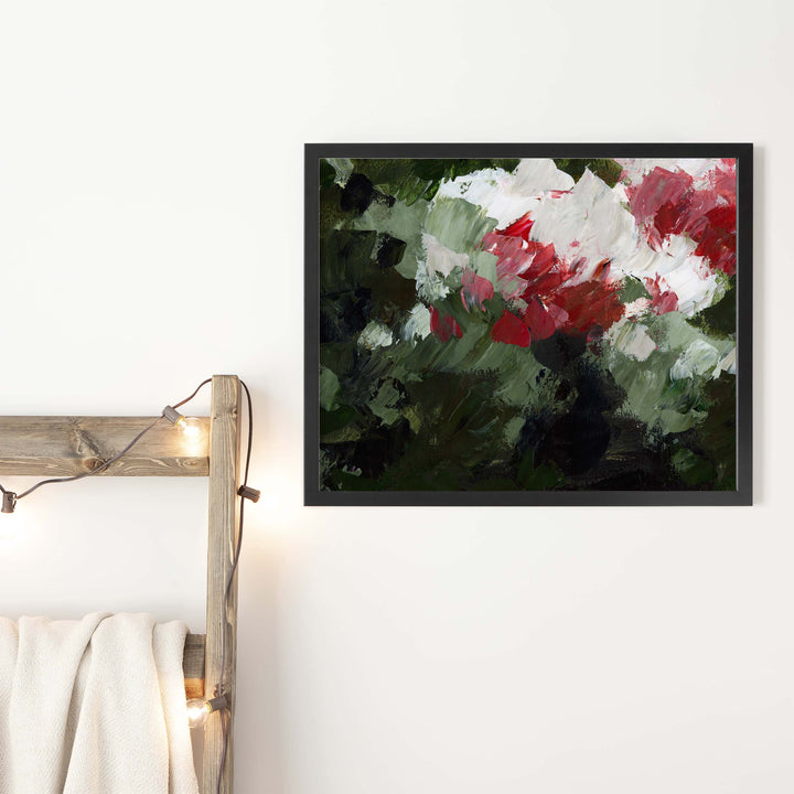 Christmas Florals Abstracted, No. 1 - Jetty Home