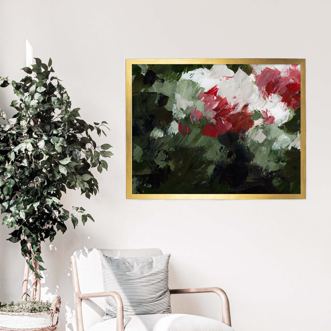 Christmas Florals Abstracted, No. 1 - Jetty Home