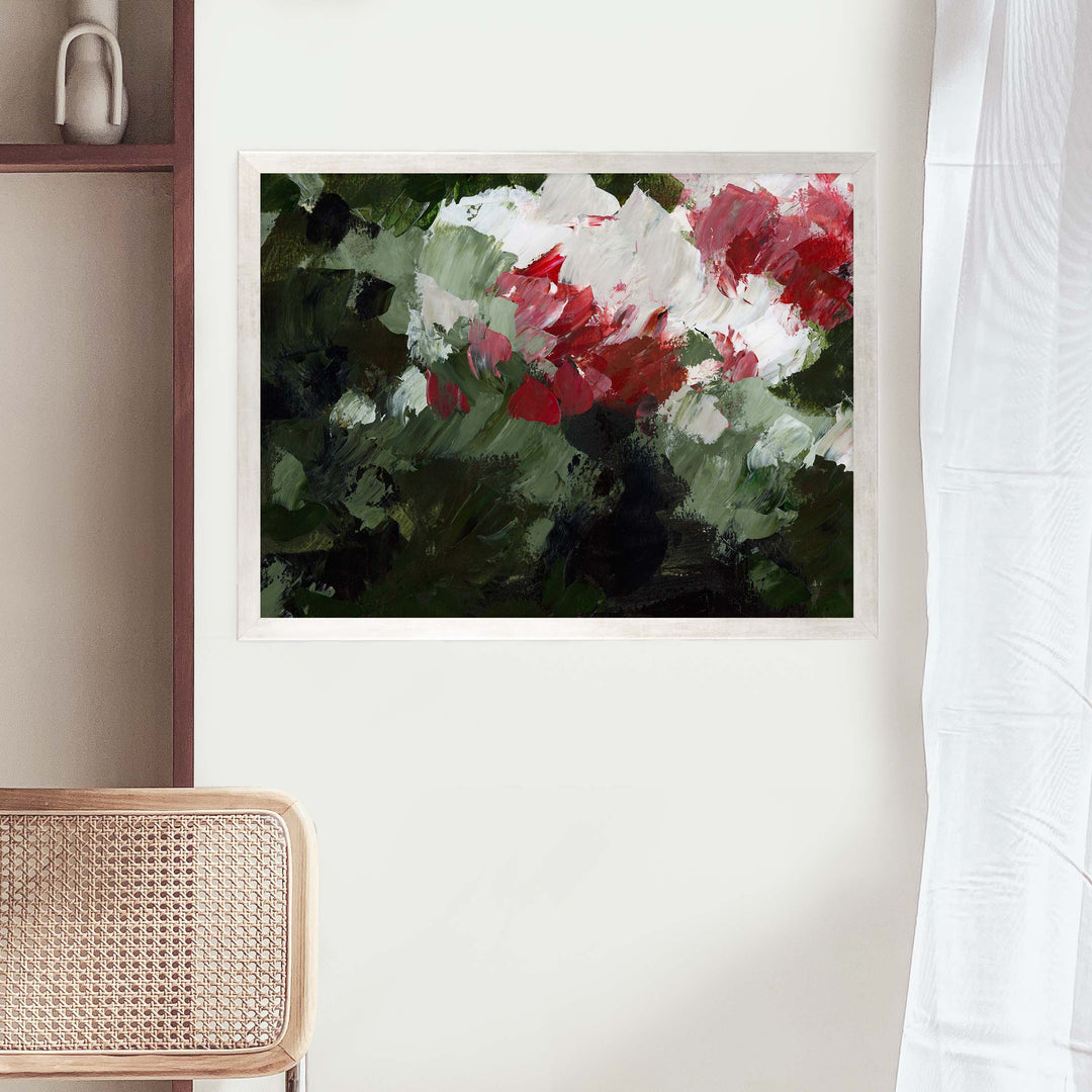 Christmas Florals Abstracted, No. 1 - Jetty Home