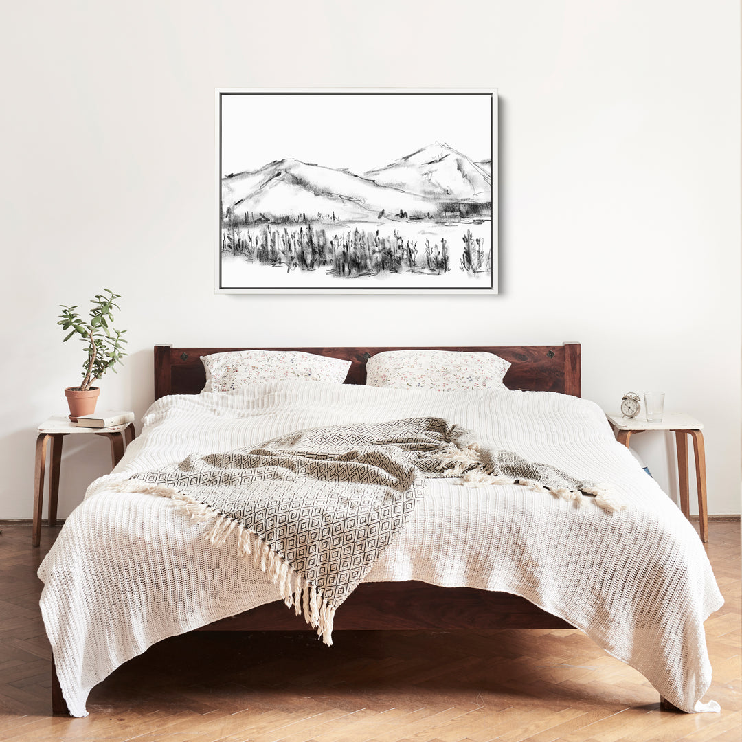 Mountain Landscape Sketch - Jetty Home