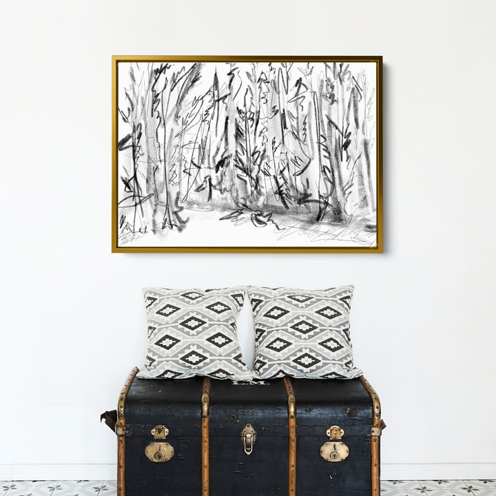 Winter Woods Sketch - Jetty Home
