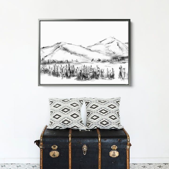 Mountain Landscape Sketch - Jetty Home