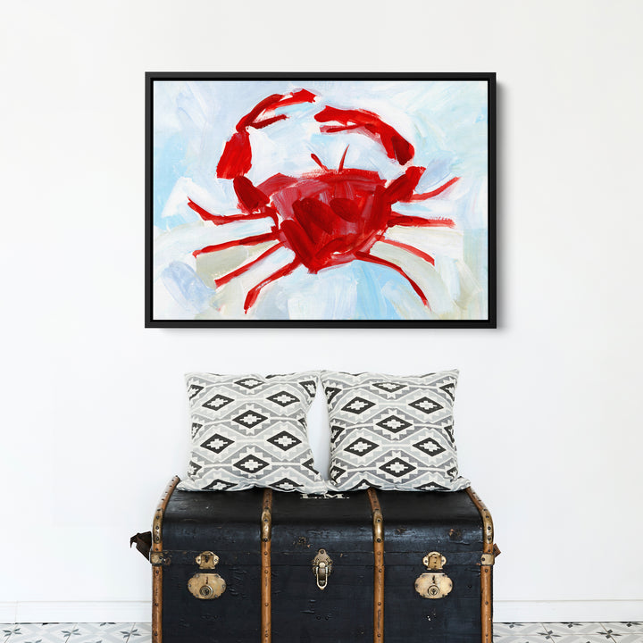 Crab Nautical Painting