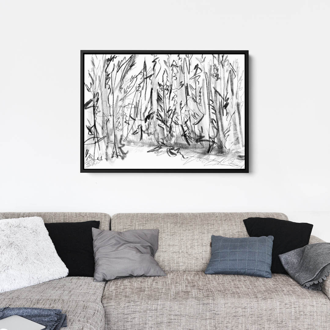 Winter Woods Sketch - Jetty Home