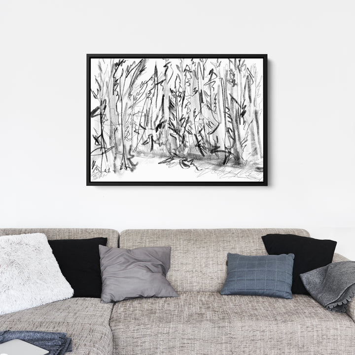 Winter Woods Sketch - Jetty Home