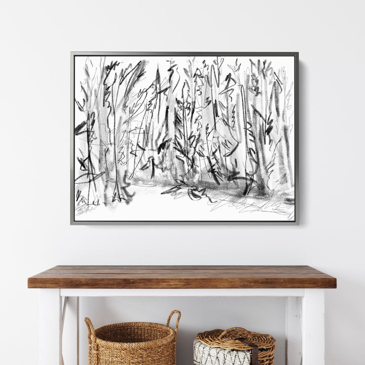 Winter Woods Sketch - Jetty Home