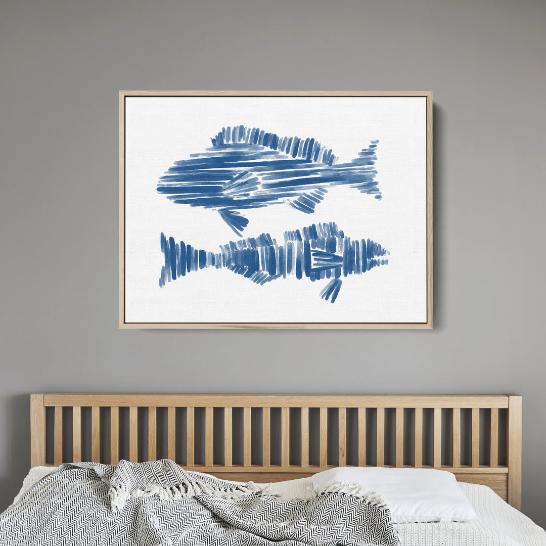 Ocean Fish Duo  - Art Print or Canvas - Jetty Home