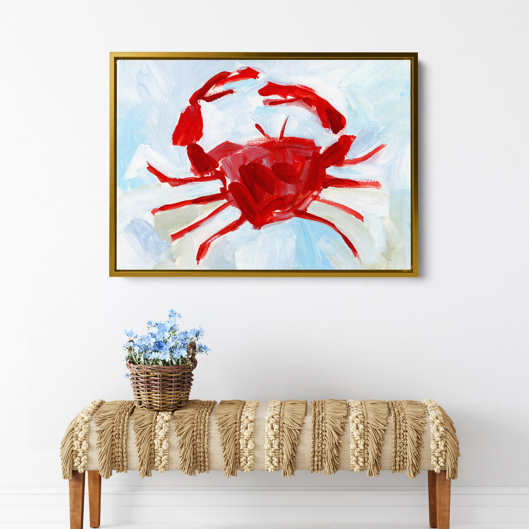 Crab Nautical Painting