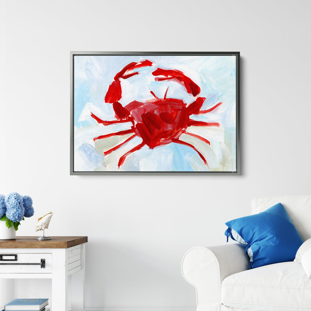 Crab Nautical Painting