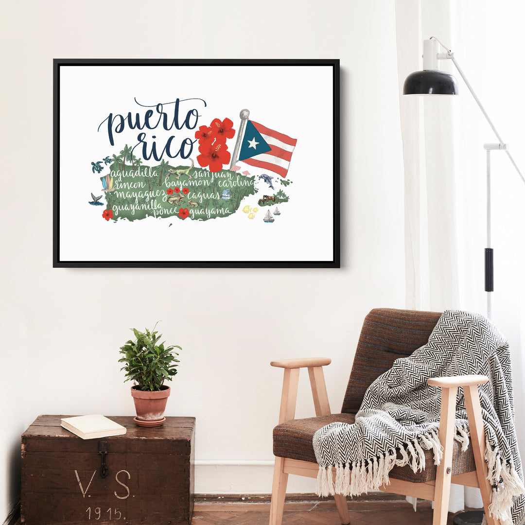 Puerto Rico Map