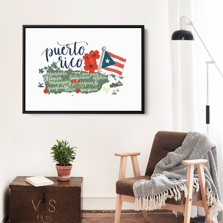 Puerto Rico Map