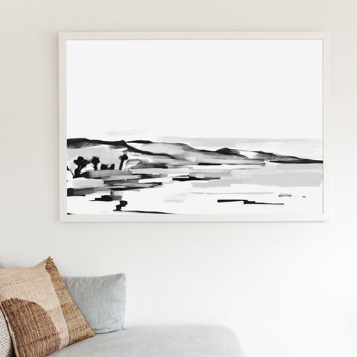 Black & White Seascape Moments - Art Print or Canvas - Jetty Home