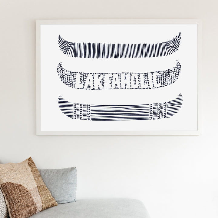 Lakeaholic in Circles - Art Print or Canvas - Jetty Home