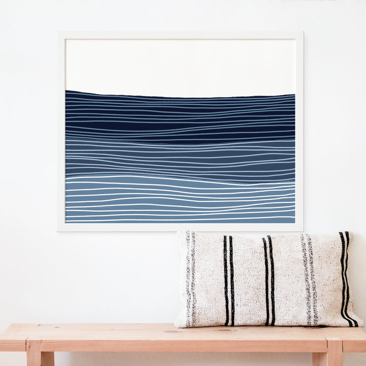 Smoothed Wakes, No. 2 - Art Print or Canvas - Jetty Home