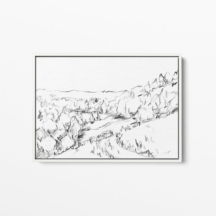 Meadow Mountain Illustration