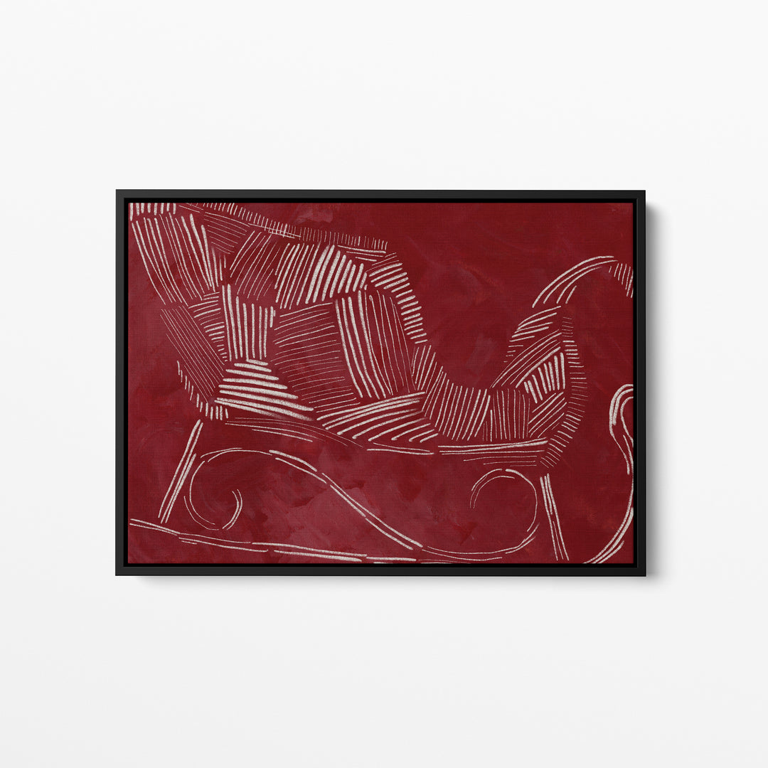 Santa's Sleigh Ride - Art Print or Canvas - Jetty Home