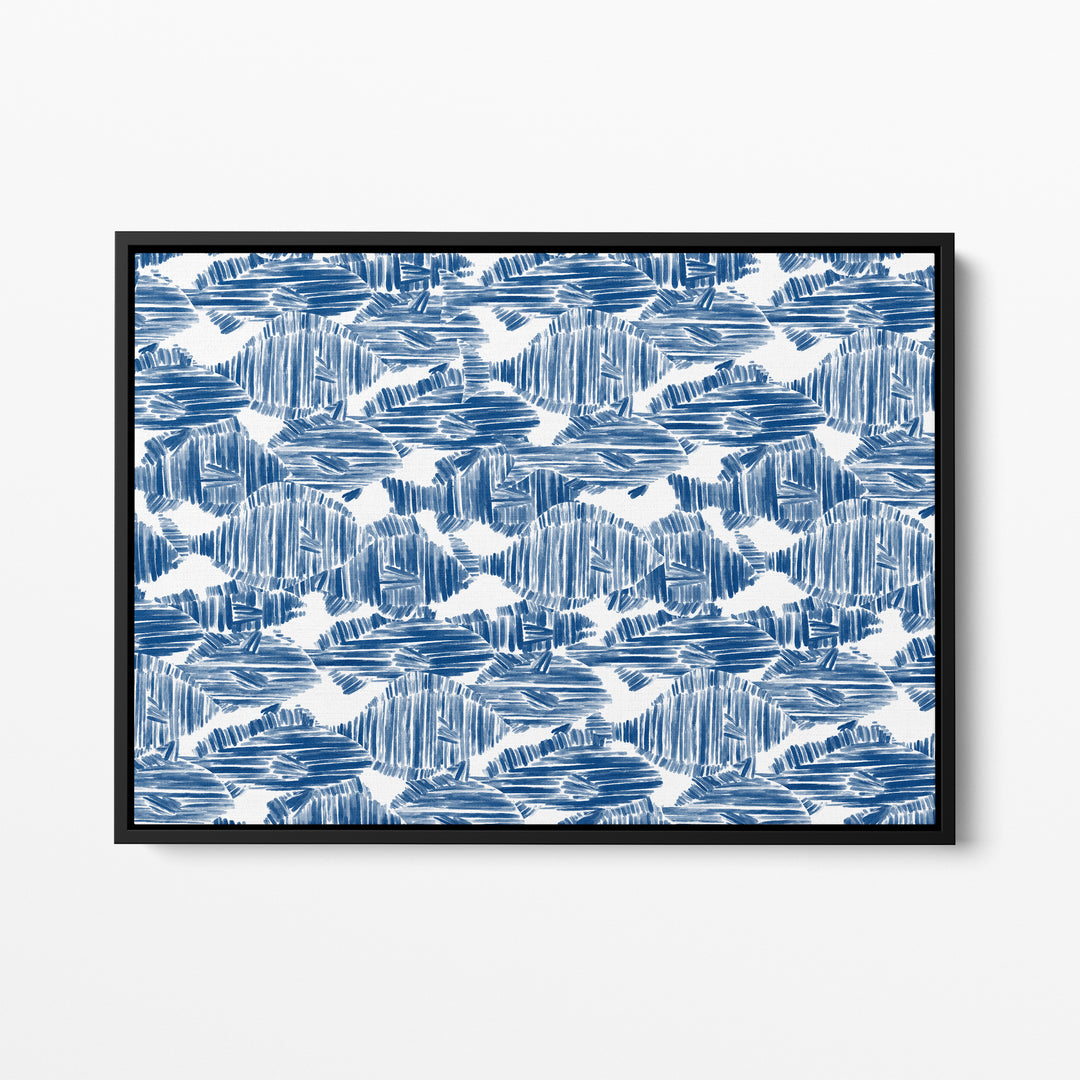 Azure Movement - Art Print or Canvas - Jetty Home