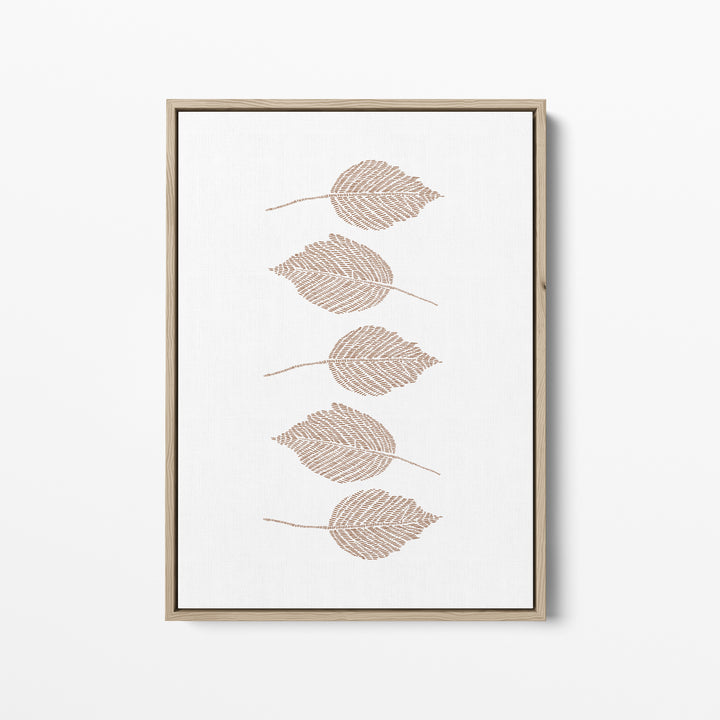 Fall Leaves Botanical Drawing - Jetty Home