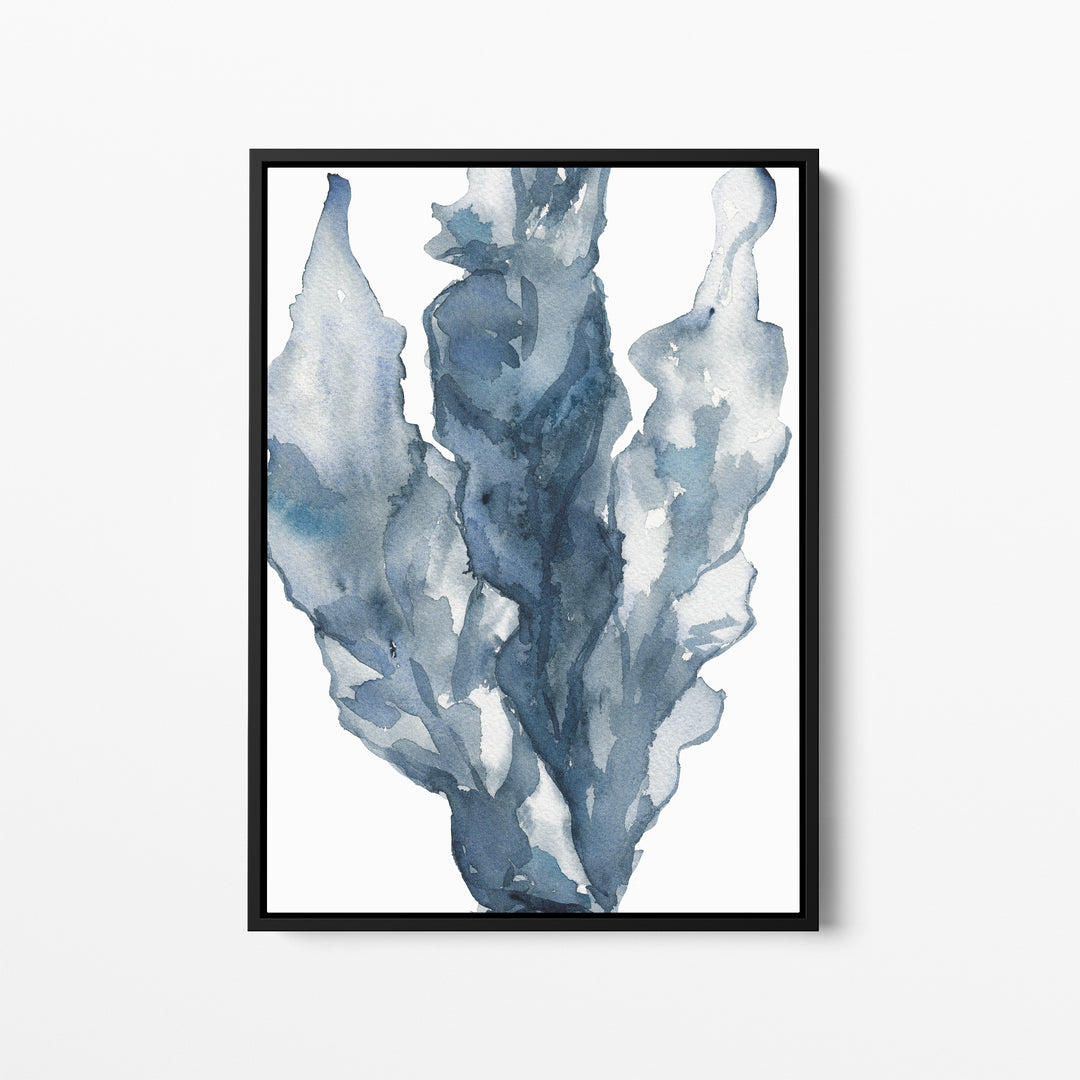 Blue Sea Lettuce Watercolor No. 2 - Jetty Home