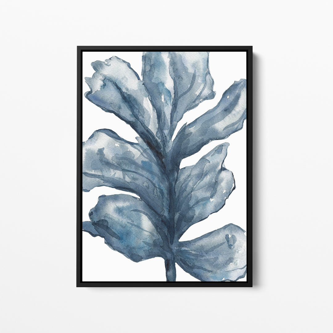 Blue Sea Lettuce Watercolor No. 1 - Jetty Home