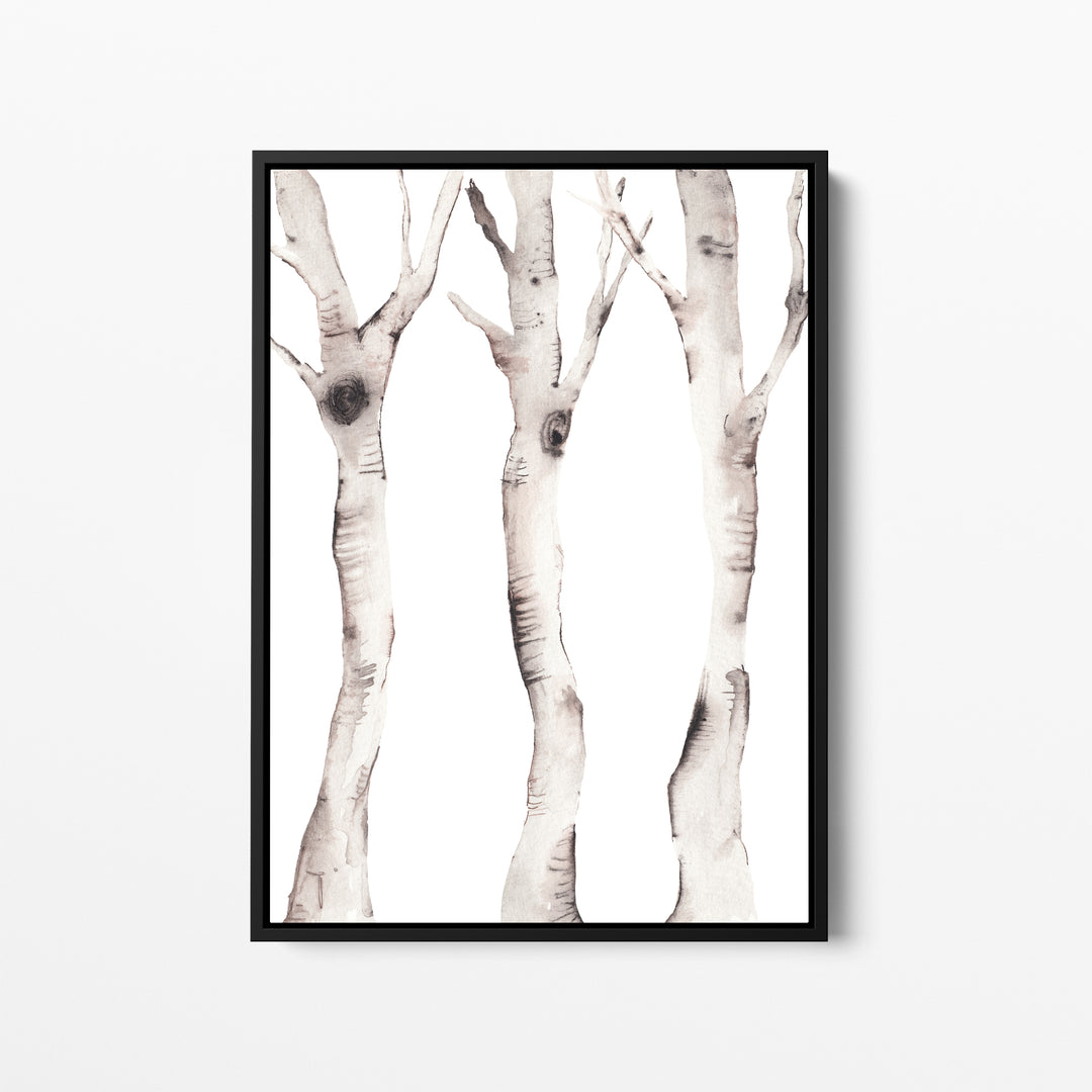Watercolor Aspen Birch Tree - Jetty Home