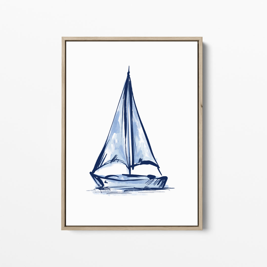 The Blue Sailboat, No. 2 - Jetty Home