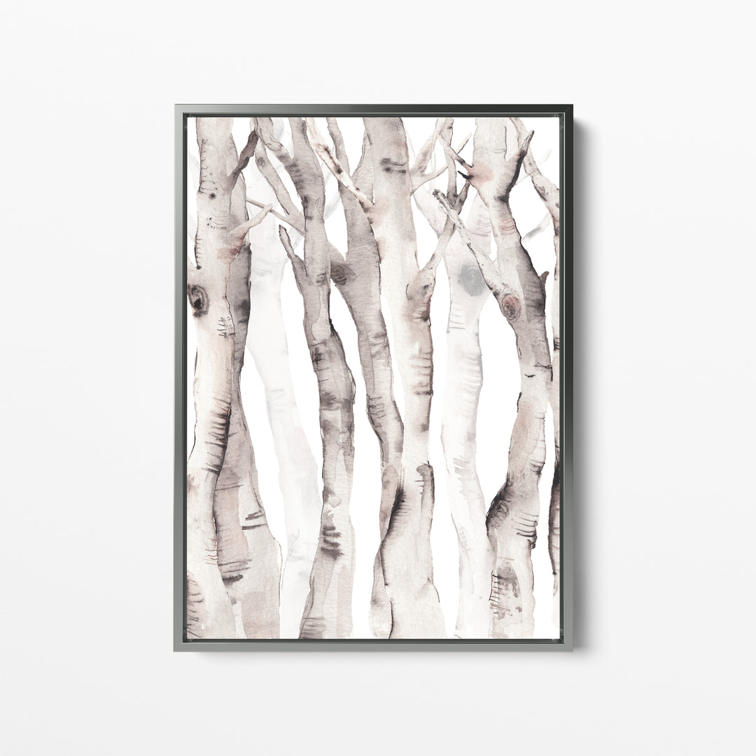 Birch Tree Watercolor No. 2 - Jetty Home