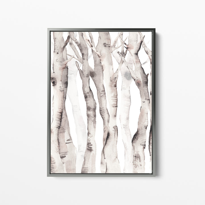 Birch Tree Watercolor No. 2 - Jetty Home