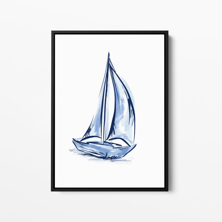 The Blue Sailboat, No. 1 - Jetty Home