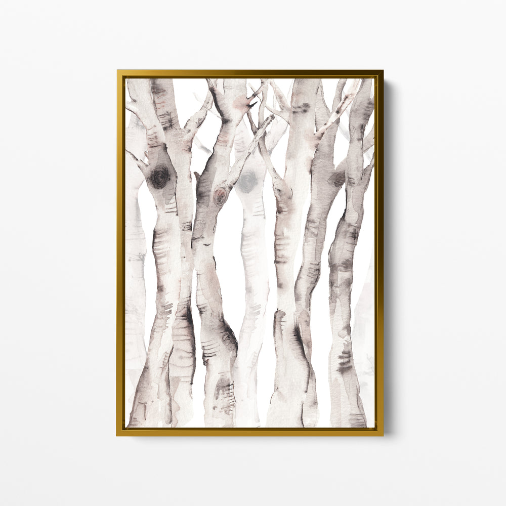 Birch Tree Watercolor No. 1 - Jetty Home