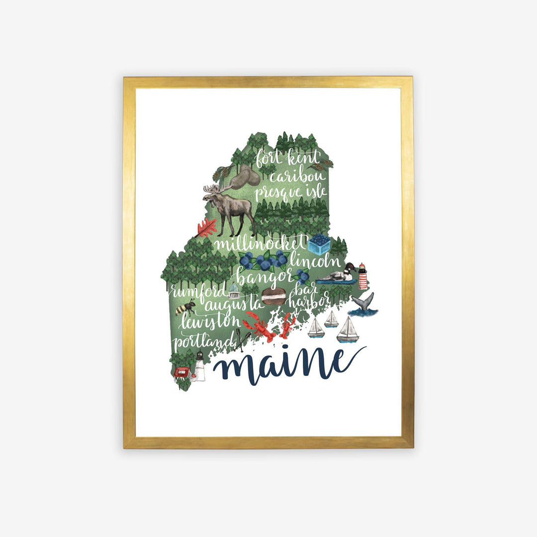 Maine Map