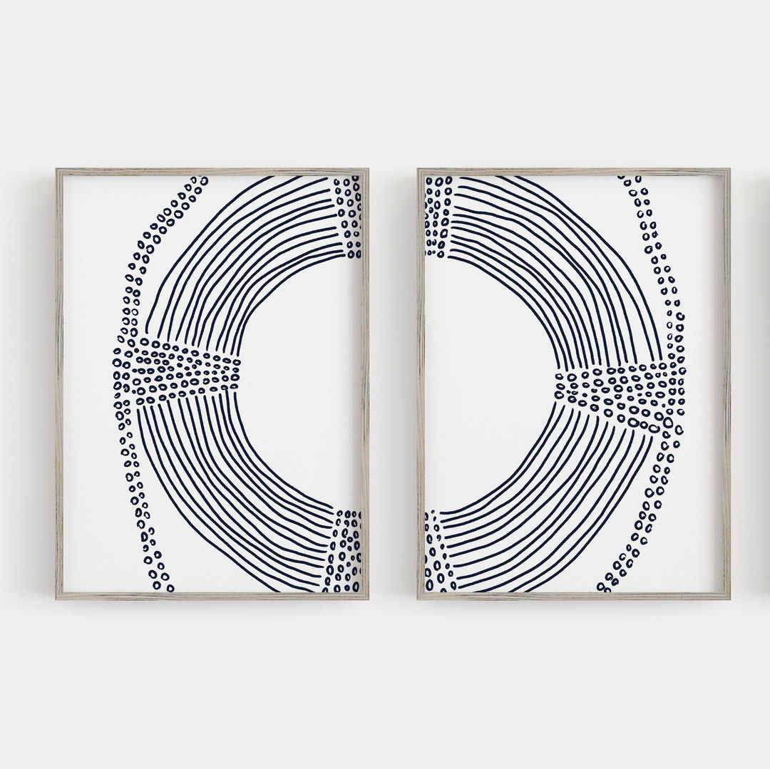 The Life Ring, No. 1 - Set of 2  - Art Prints or Canvases - Jetty Home