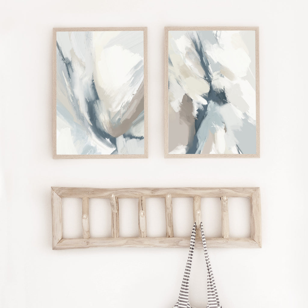 Seaside Hues Modern Coastal Contempor...