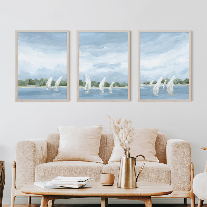 Sailing on a Dream - Set of 3