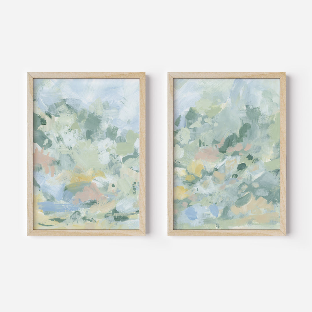 The Meadow Diptych - Set of 2 - Jetty Home
