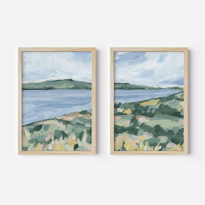 Open Sound Diptych - Set of 2 - Jetty Home