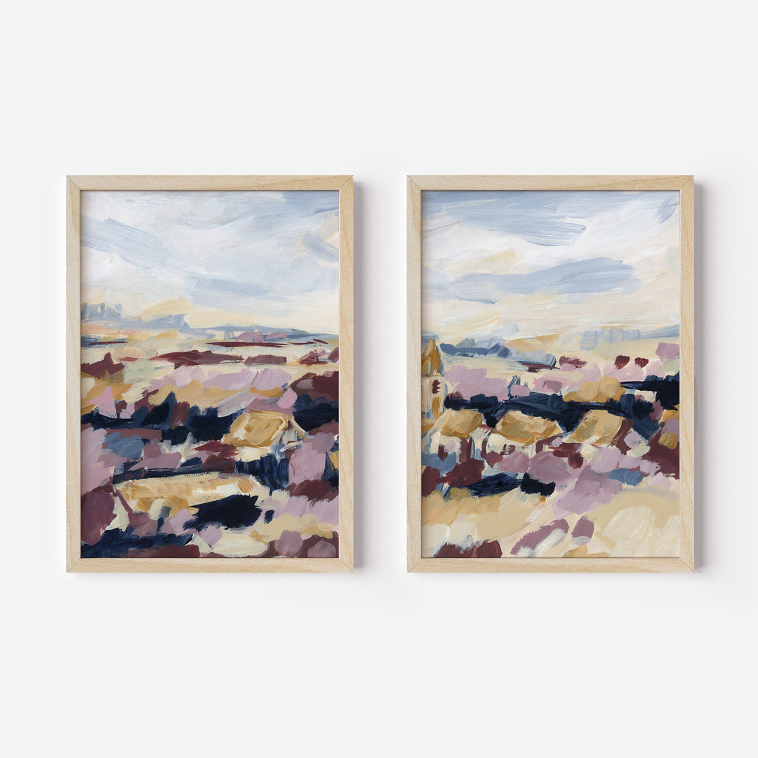 Settled Ground Diptych - Set of 2 - Jetty Home