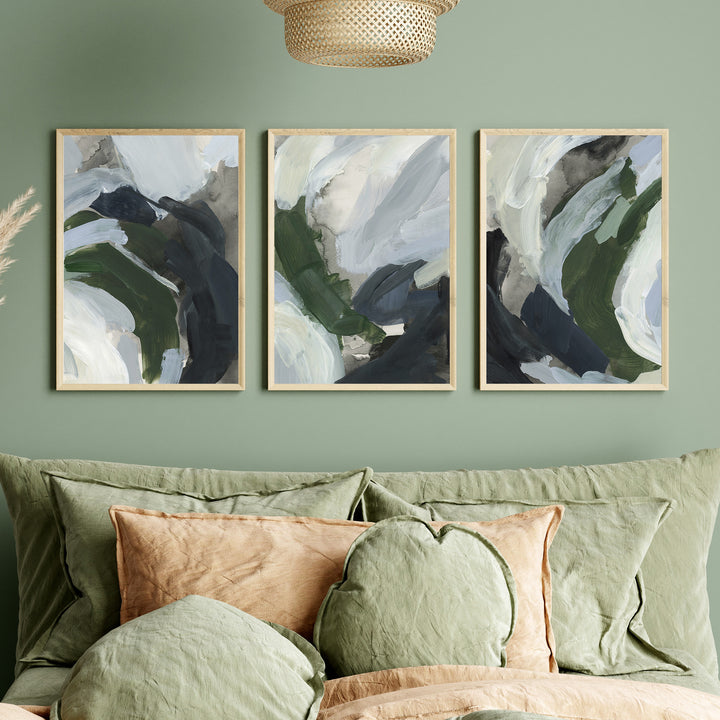 Abstracted Flood - Set of 3