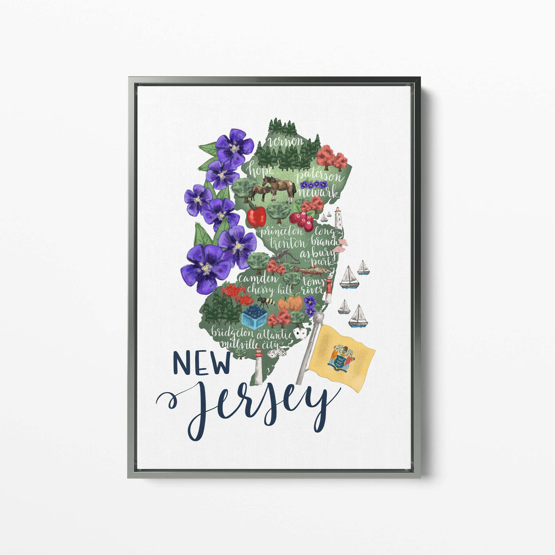 New Jersey Map