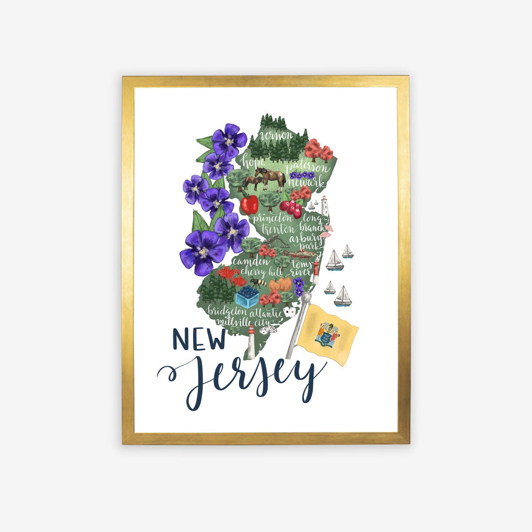 New Jersey Map