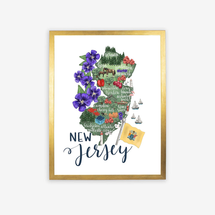 New Jersey Map