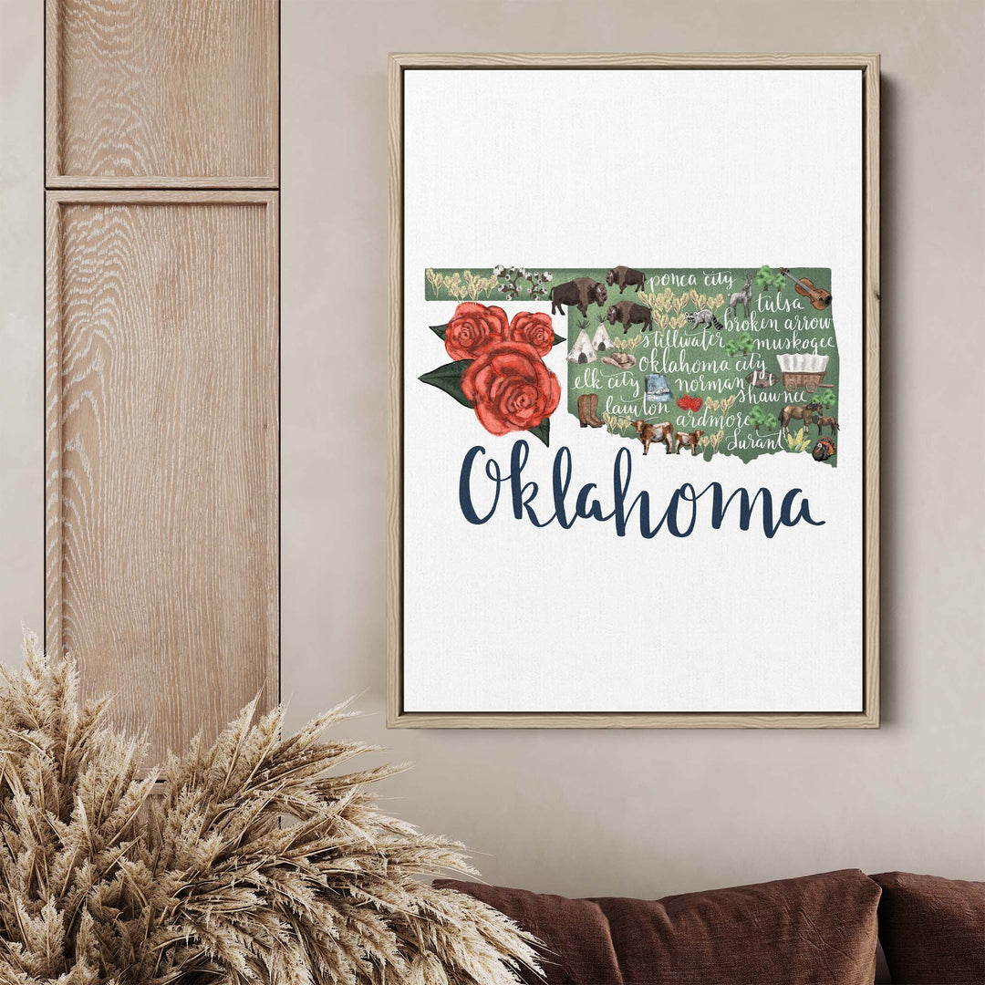 Oklahoma Map