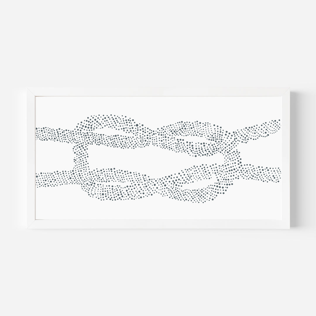 Nautical Square Knot Panoramic - Jetty Home