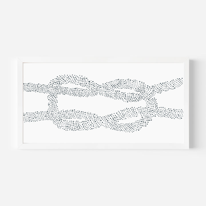 Nautical Square Knot Panoramic - Jetty Home