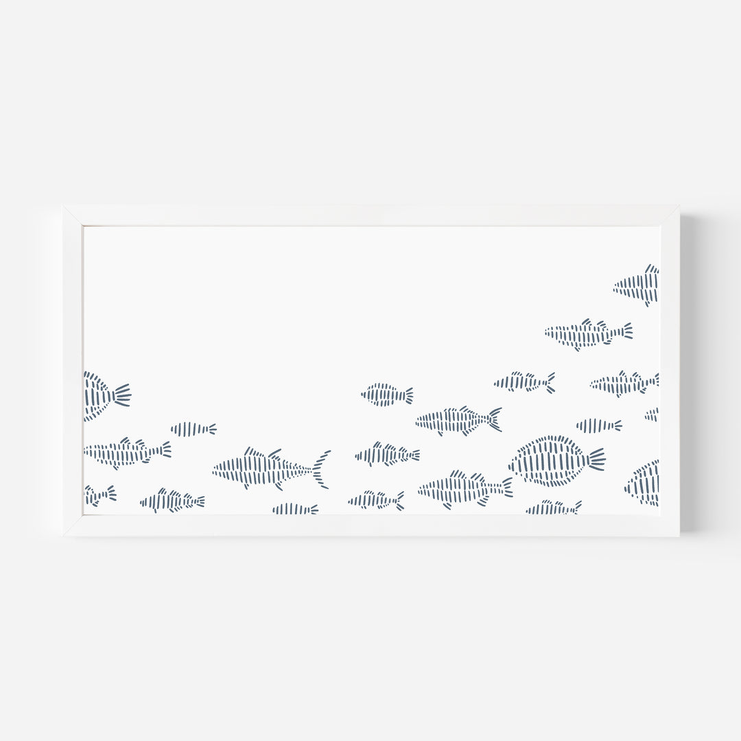 School of Fish Panoramic - Art Print or Canvas - Jetty Home