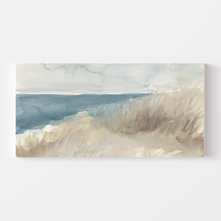 At the Banks Panoramic - Art Print or Canvas - Jetty Home