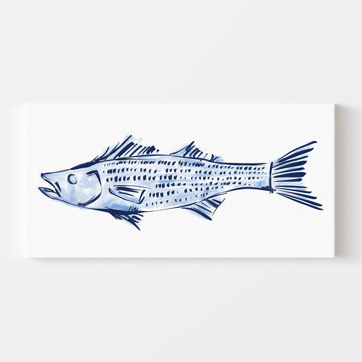 Striped Bass Study Panoramic - Jetty Home