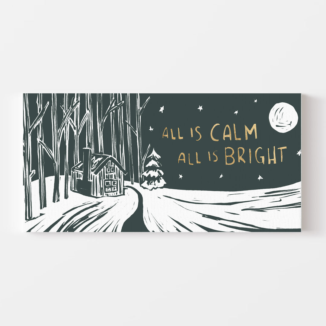 All is Calm All is Bright Panoramic - Jetty Home