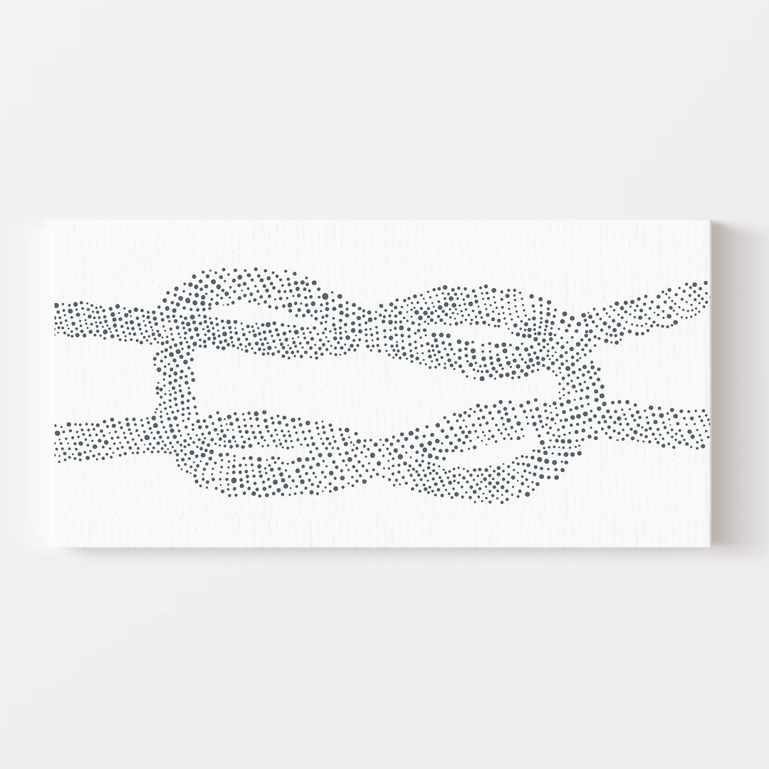 Nautical Square Knot Panoramic - Jetty Home